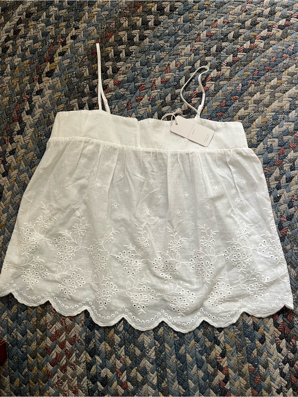 NWT Grade & Gather white tank